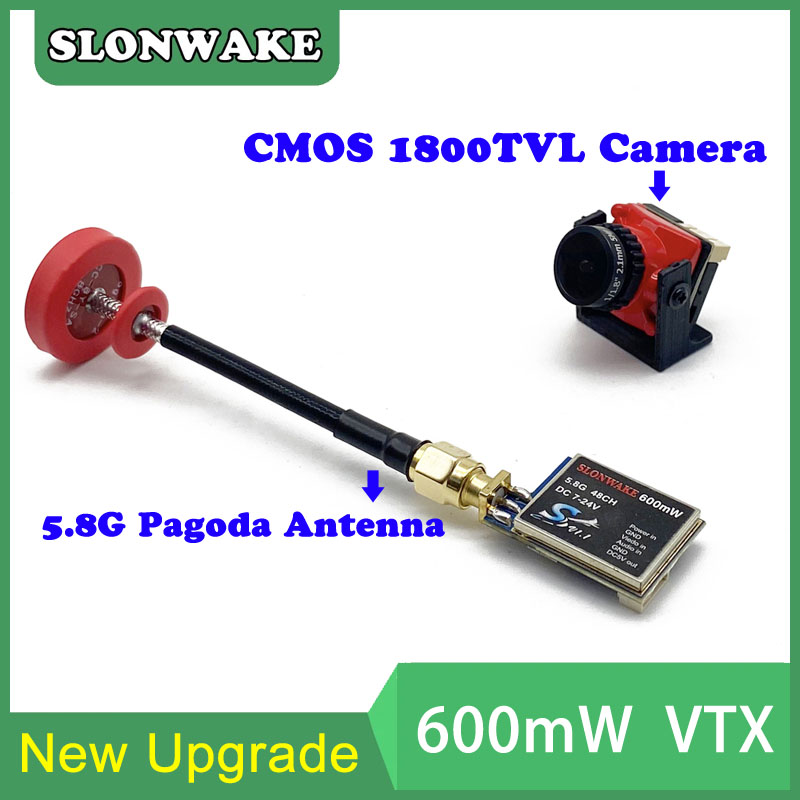 5.8G 48CH 600mW adjustable VTX - огляд і ціна Drone Receiver