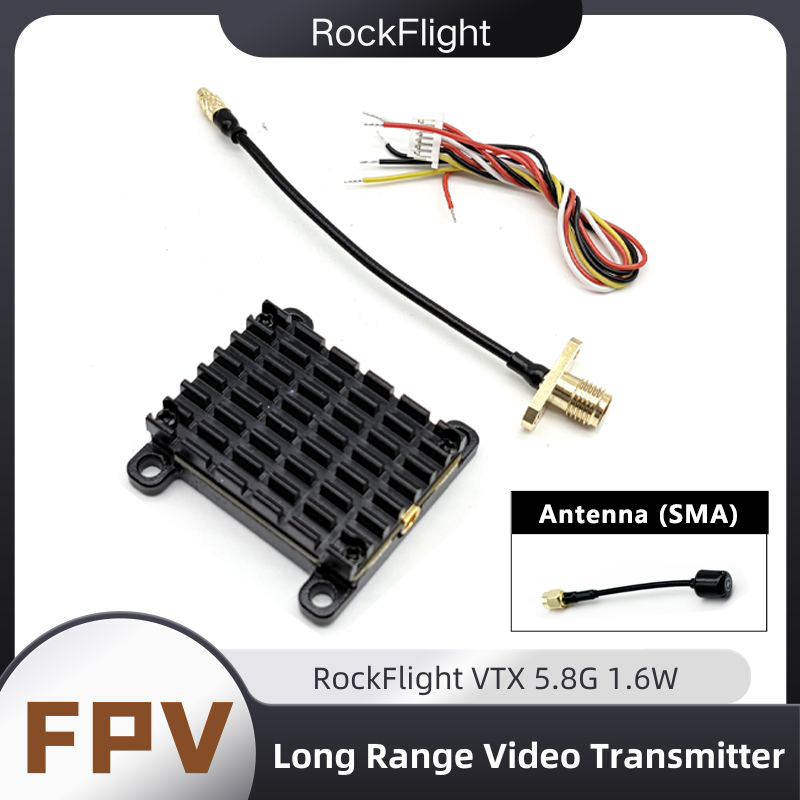 RockFlight TX663 VTX 5.8G 48CH - огляд і ціна Drone Receiver