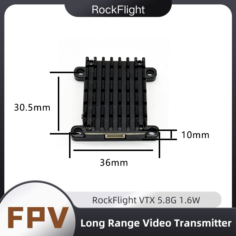 RockFlight TX663 VTX 5.8G 48CH - огляд і ціна Drone Receiver