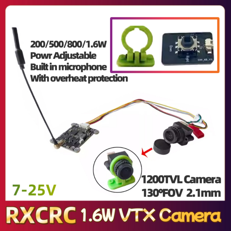 RXCRC 5.8G Module 48CH 1.6W VT - огляд і ціна Drone Receiver