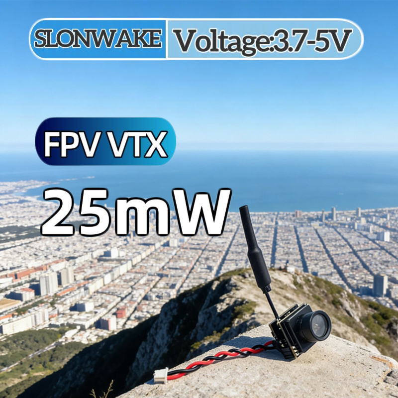 SLONWAKE FPV 25mW power simula - огляд і ціна Drone Receiver