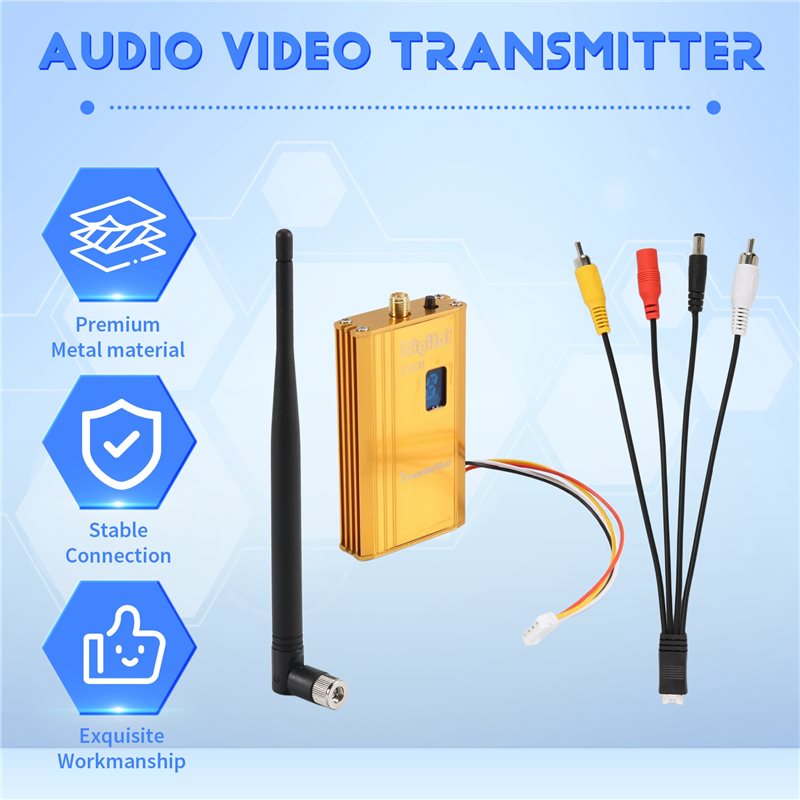 A48U 1.5G 1.5W FPV VTX 12CH 15 - огляд і ціна Drone Transmitter