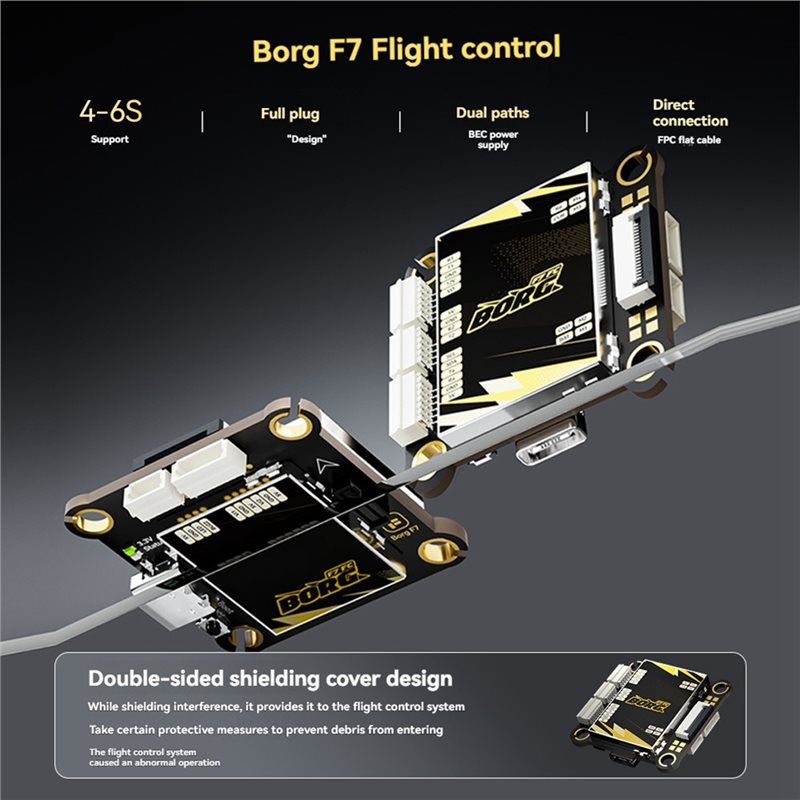B78B-For RC For FPV Freestyle  - огляд і ціна Drone Flight Controller
