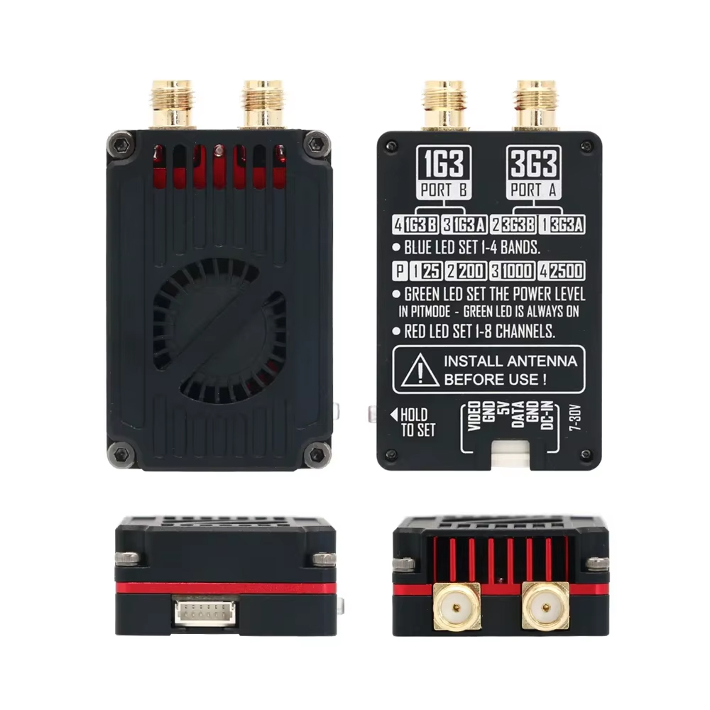 Rushfpv Rush 1.3G/3.3G 4W 7-30 - огляд і ціна Drone Transmitter