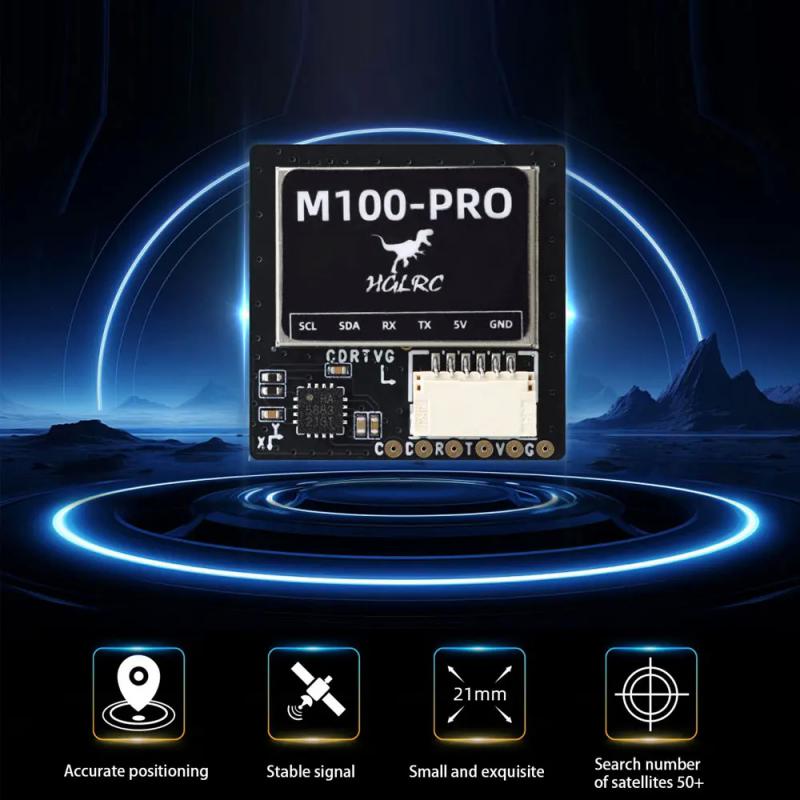HGLRC M100 PRO GPS Chip B101 1 - огляд і ціна Drone Compass